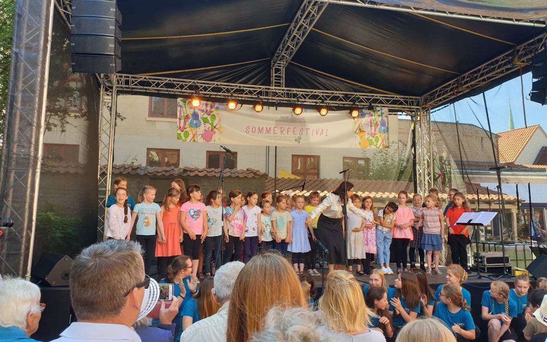 Sommerfestival der Lübecker Musikschule am Rosengarten