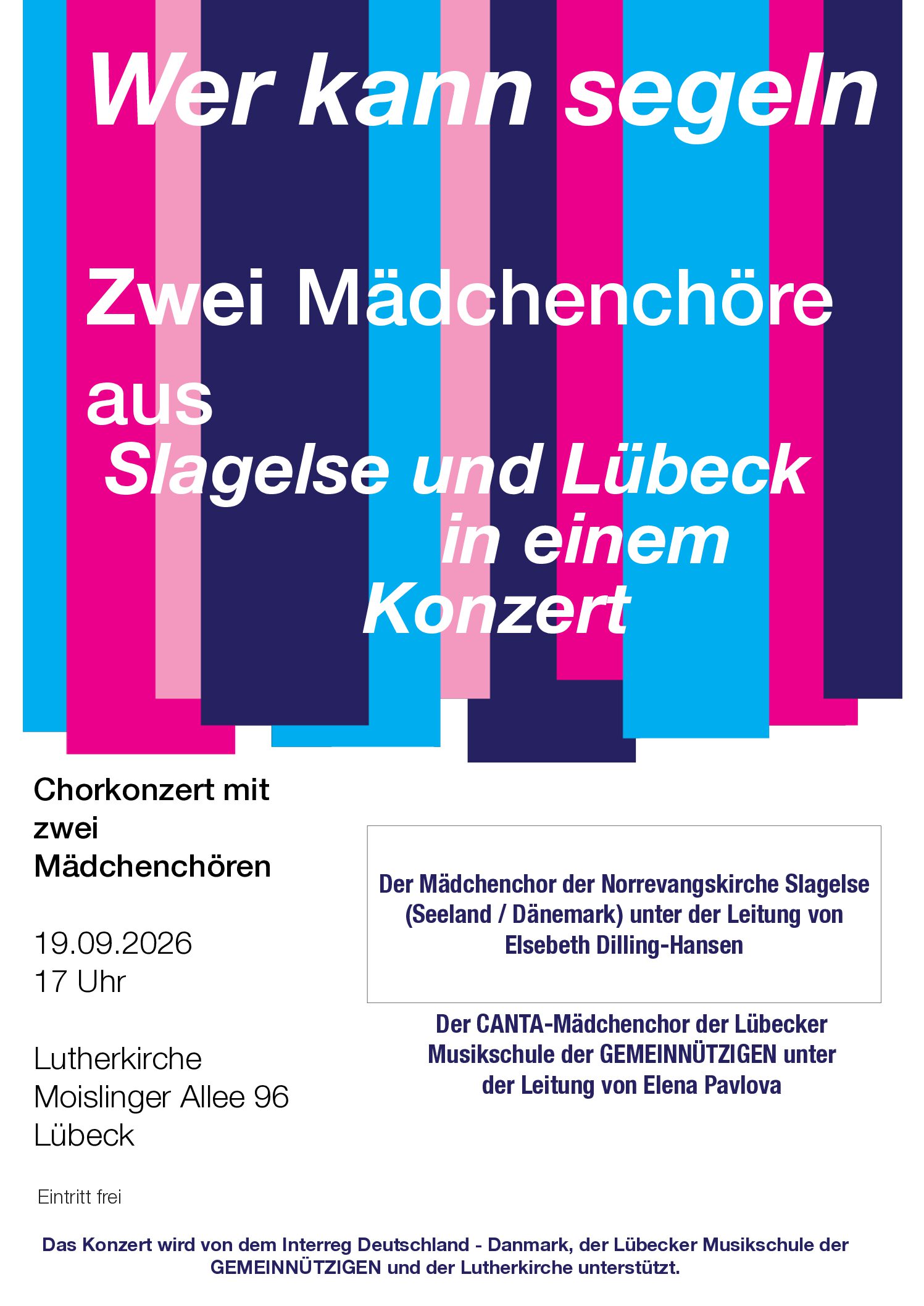 Wer kann segeln…